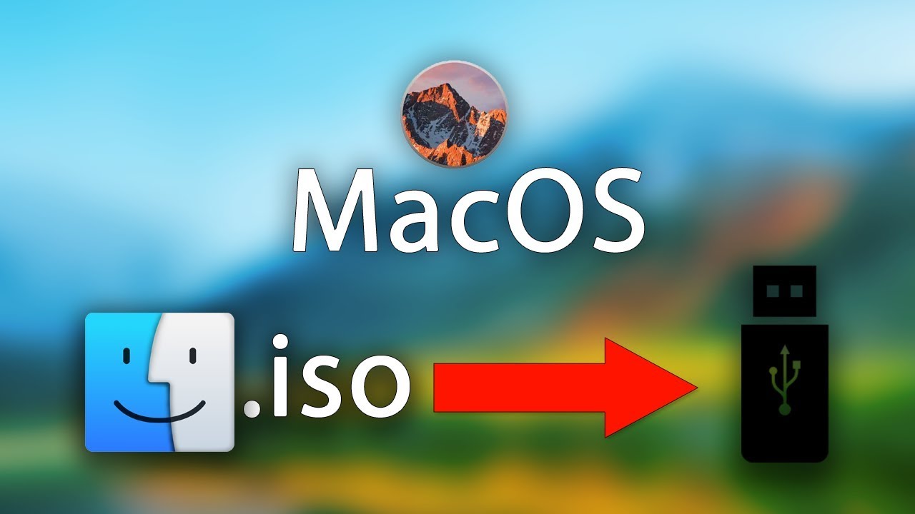 mac os iso image for usb